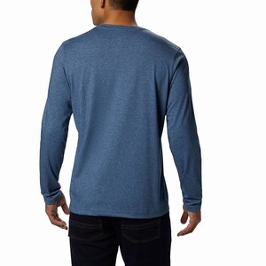 Columbia Thistletown Park™ Henley Herr MörkBlå (VBZQC2891)